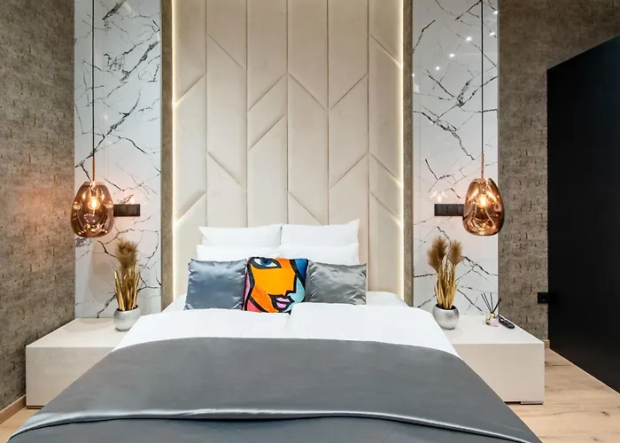 Apartment Modern - Super - Chic For 6 Budapest